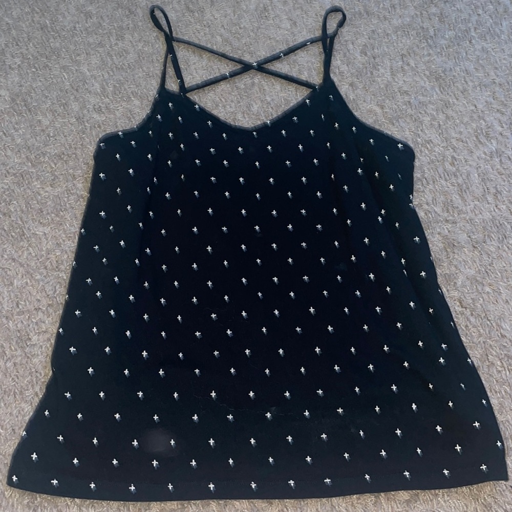 Black Pattern Shirt